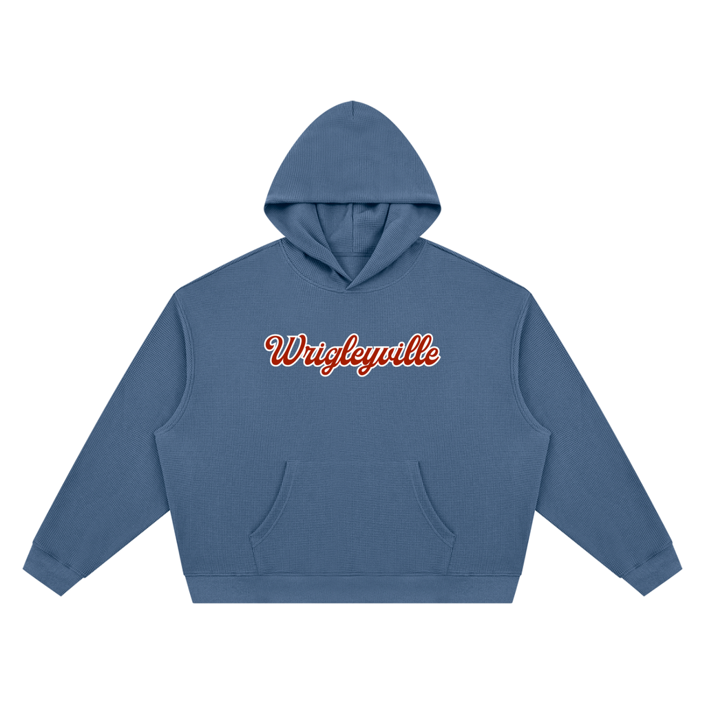 Wrigleyville Unisex Waffle Boxy Hoodie