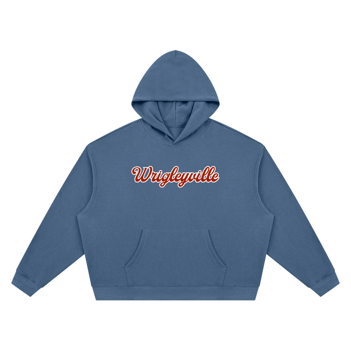 Wrigleyville Unisex Waffle Boxy Hoodie