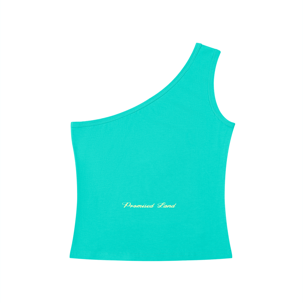 PL One-Shoulder Crop T-Shirt