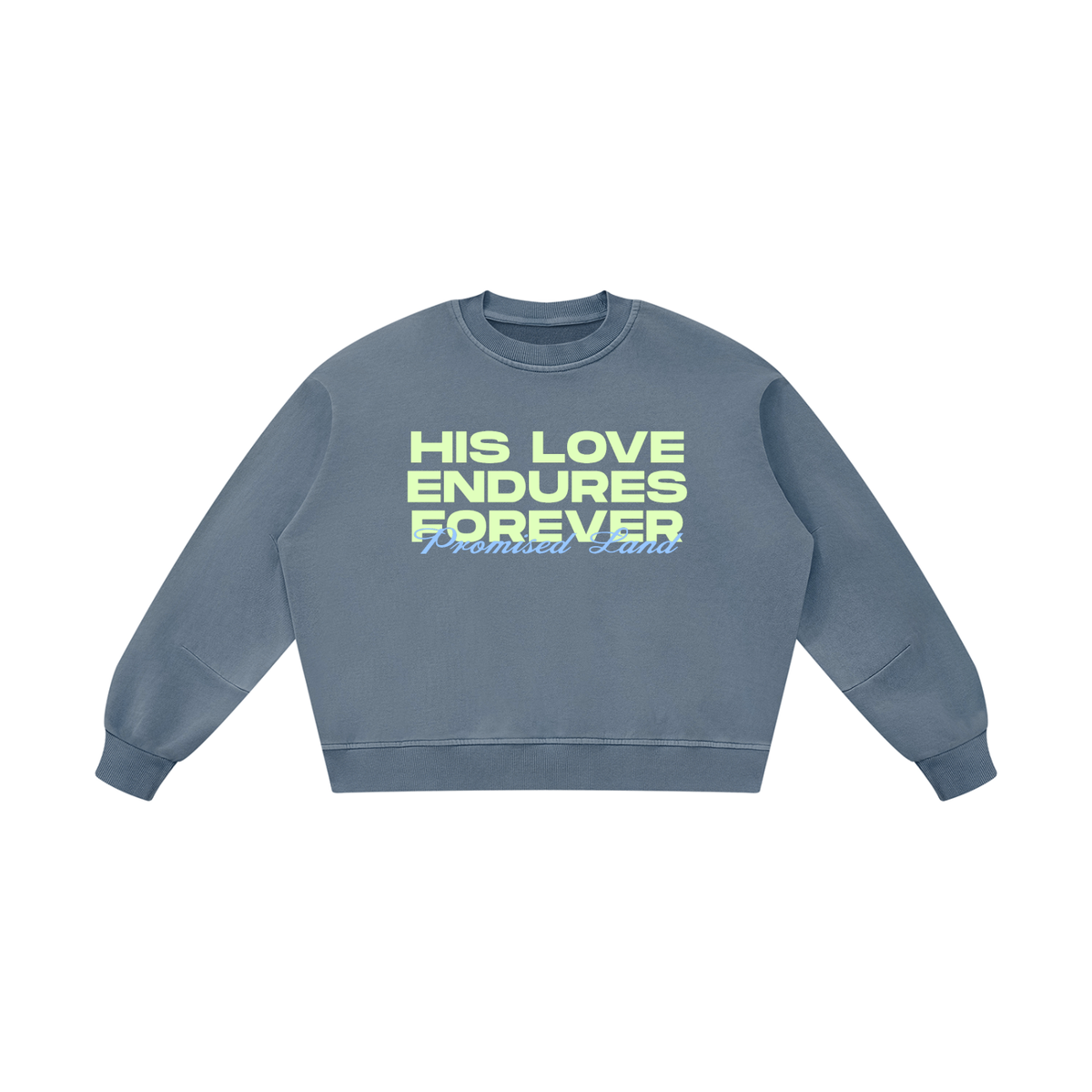 Unisex Boxy Vintage Washed Sweatshirt