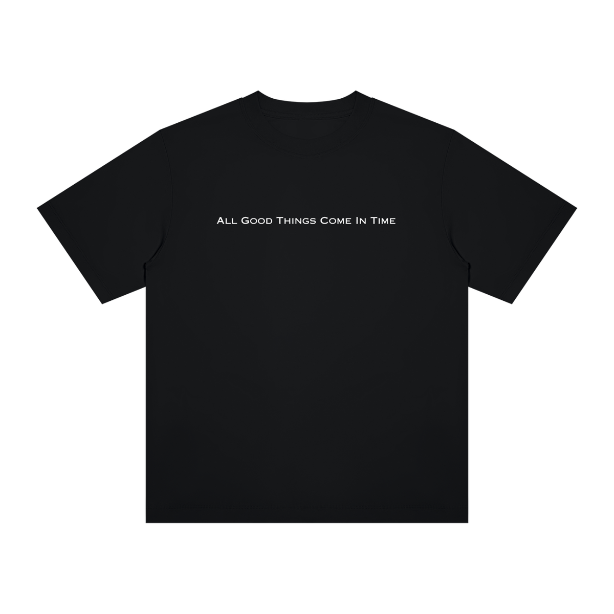 AGTCIT Album Crewneck T-Shirt — Black