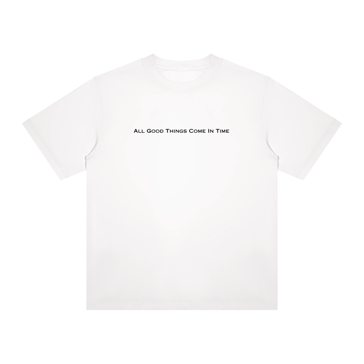AGTCIT Album Crewneck T-Shirt — White