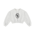 PL Sport Women's Boxy Cropped Crewneck Sweatshirt