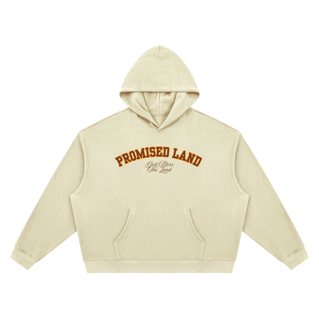 Unisex Cleveland Waffle Boxy Hoodie