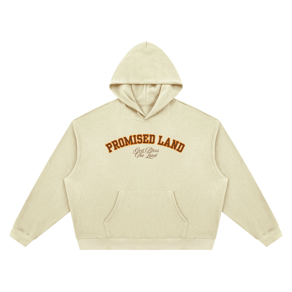 Unisex Cleveland Waffle Boxy Hoodie