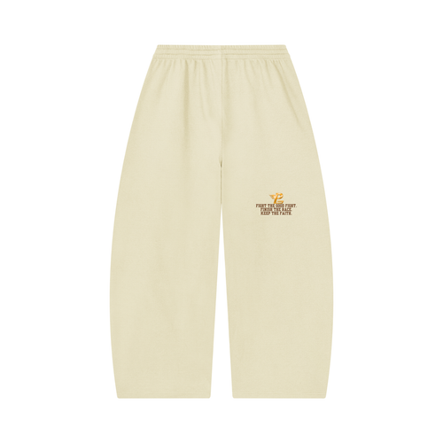 Unisex Cleveland Waffle Barrel Leg Pants