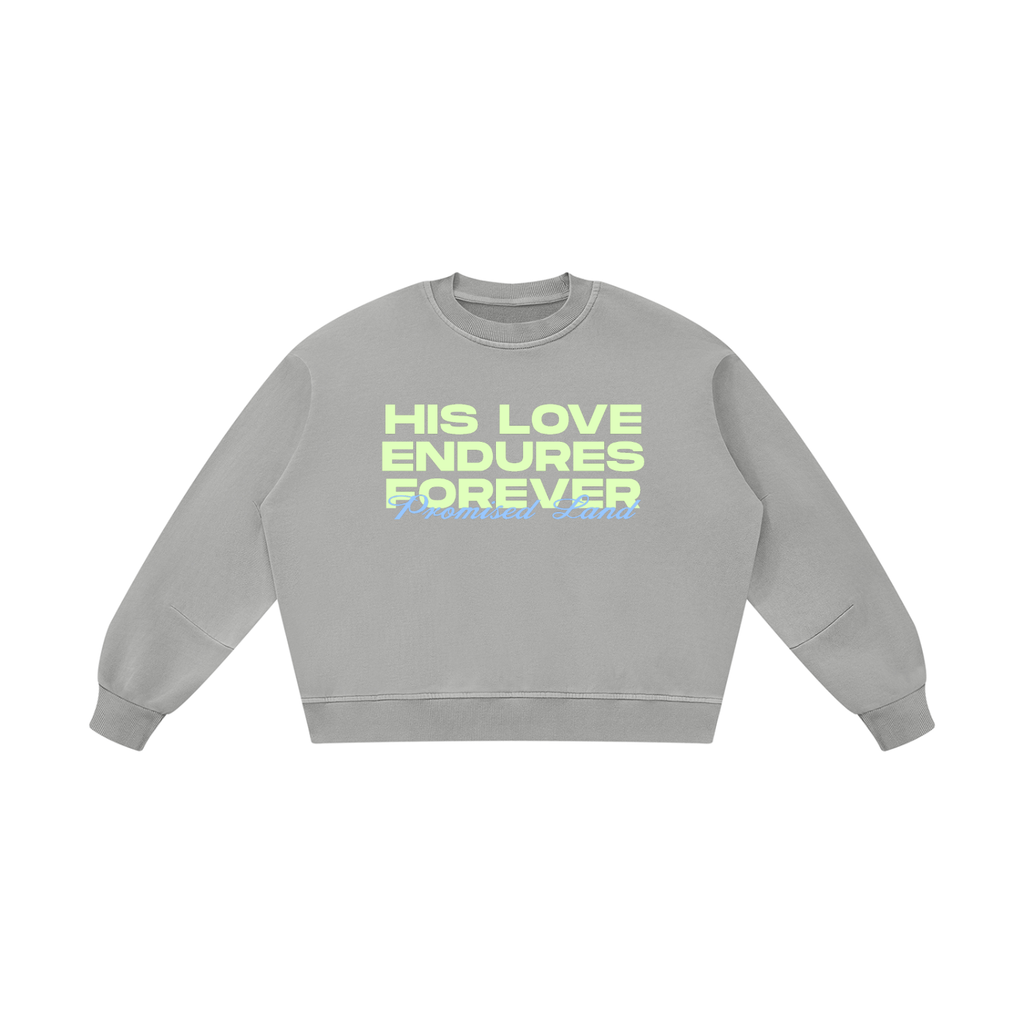 Unisex Boxy Vintage Washed Sweatshirt