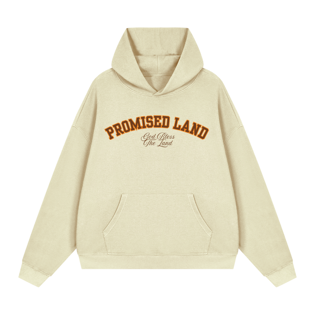 Unisex Cleveland Waffle Boxy Hoodie
