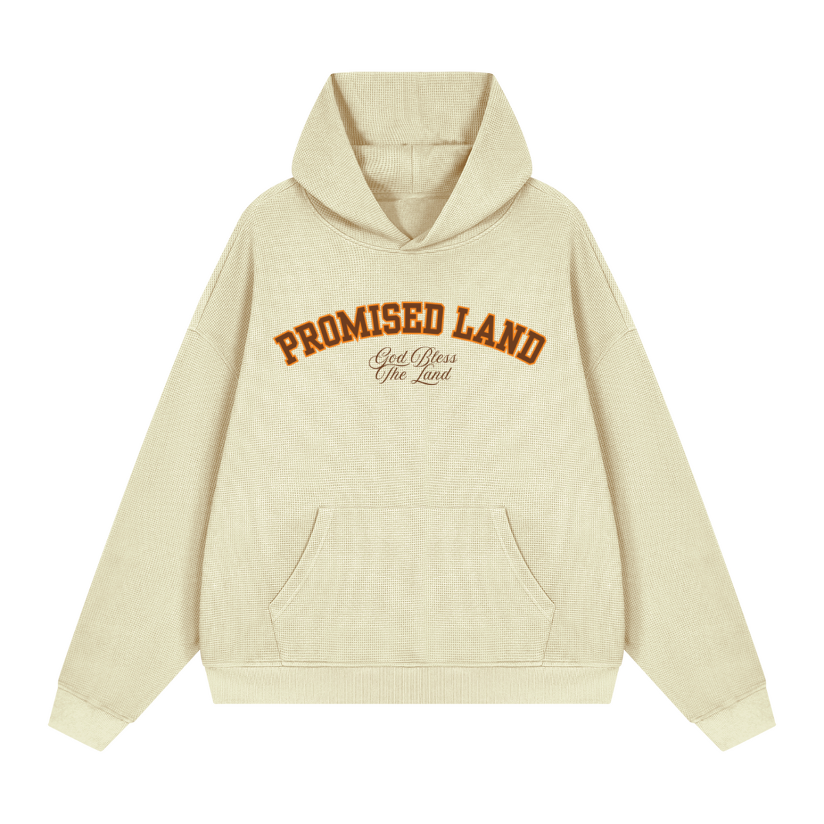Unisex Cleveland Waffle Boxy Hoodie