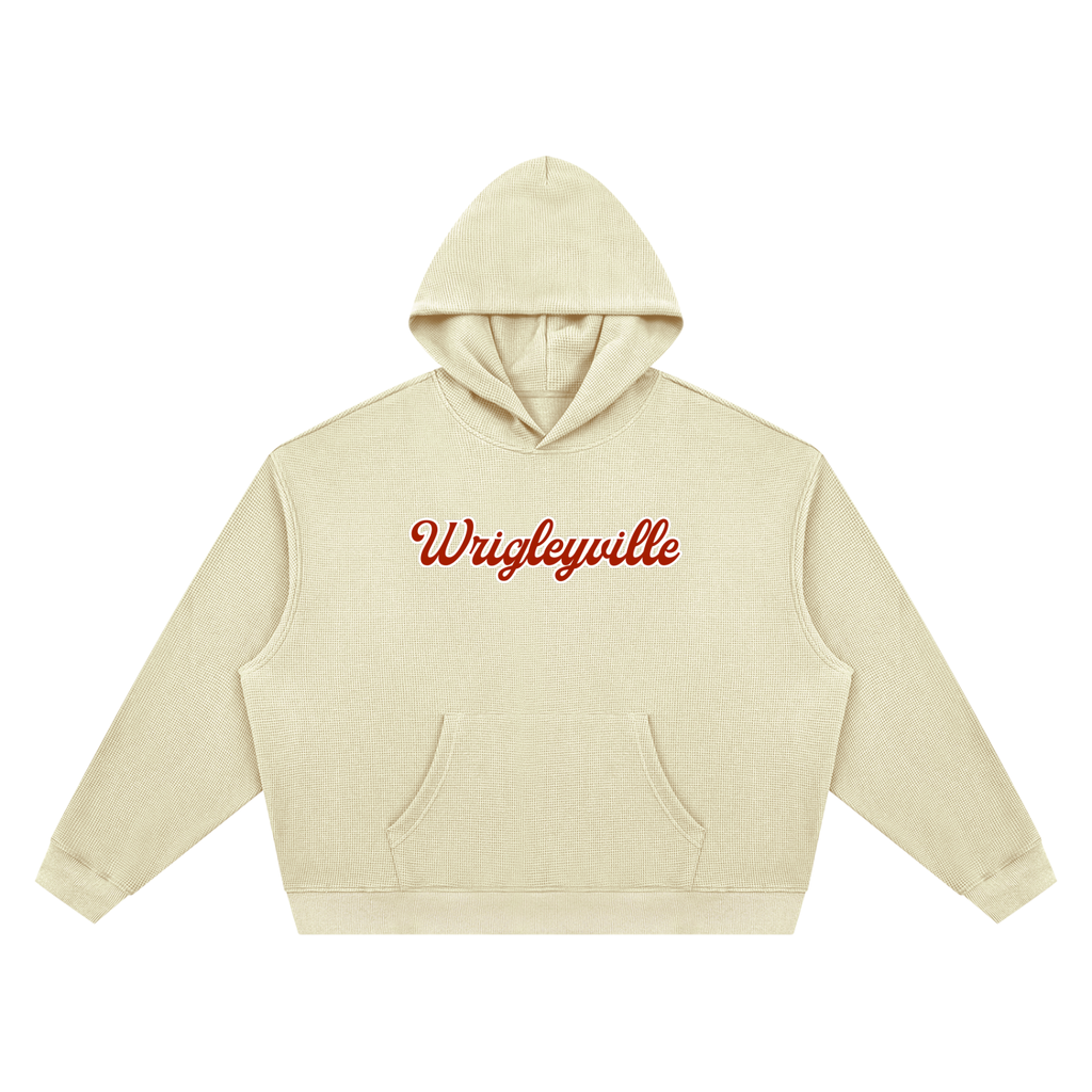Wrigleyville Waffle Boxy Hoodie