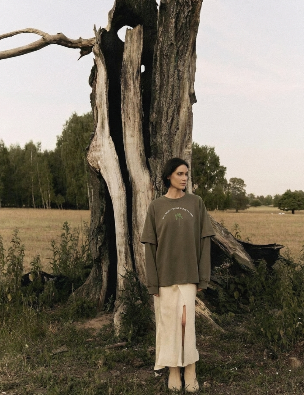 Long Sleeve Tree Tee
