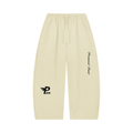 PL Unisex Waffle Barrel Leg Pants