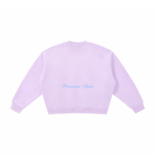 Hands Of God Boxy Fleece Crewneck Sweatshirt