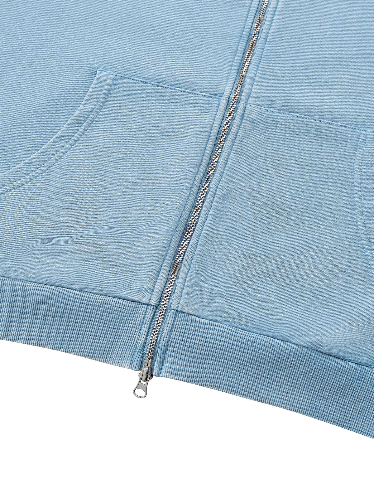 Promised Land Jesus Won Mineral Wash Boxy Full Zip Hoodie